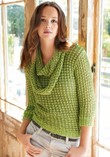 Lana Grossa PULLI IM PATENTMUSTER - Dacapo/Secondo Big